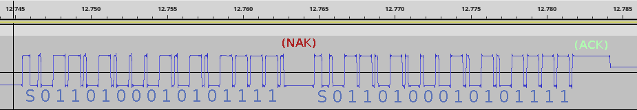 UART key signal example